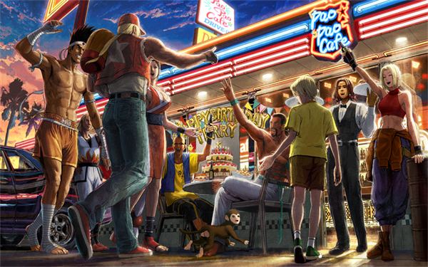 king of fighters theme