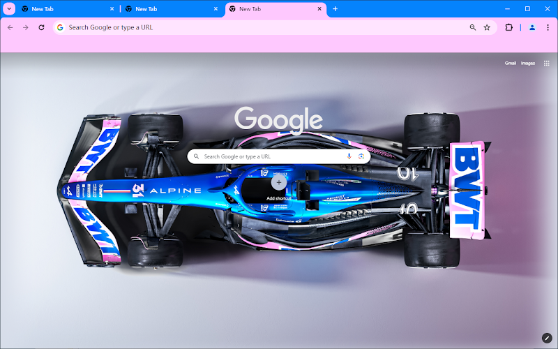 F1 Alpine Team Theme