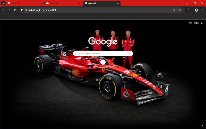 F1 Ferrari Team Theme