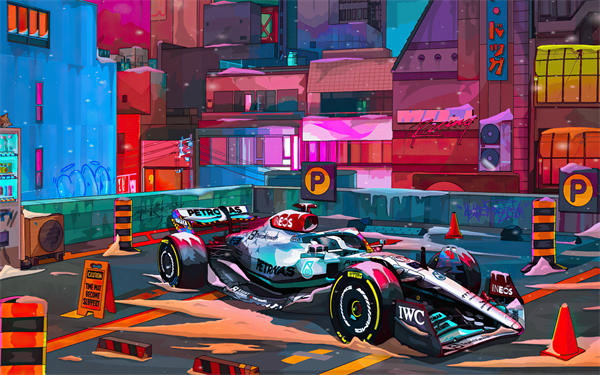 F1 Mercedes benz Team Theme