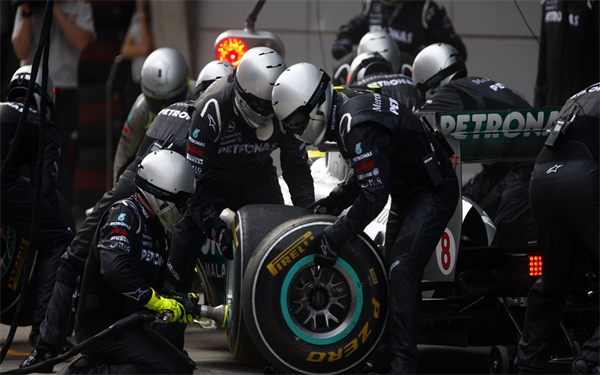 F1 Mercedes benz Team Theme