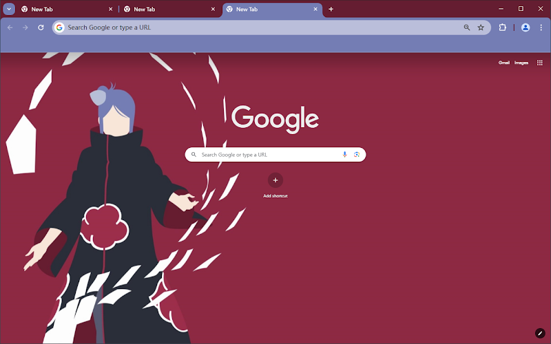 Naruto minimalist theme