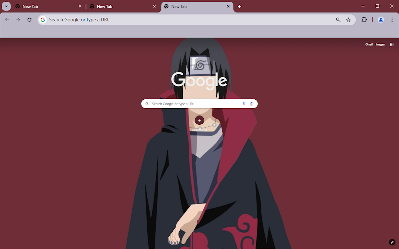 Naruto minimalist theme