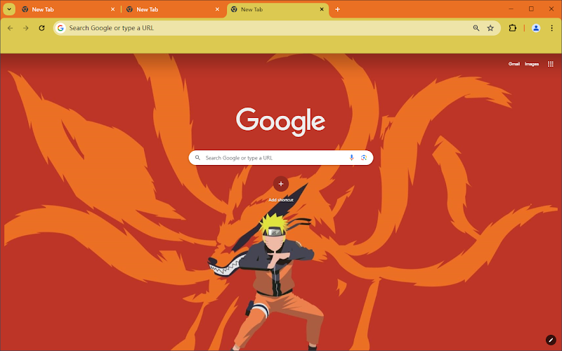 Naruto minimalist theme