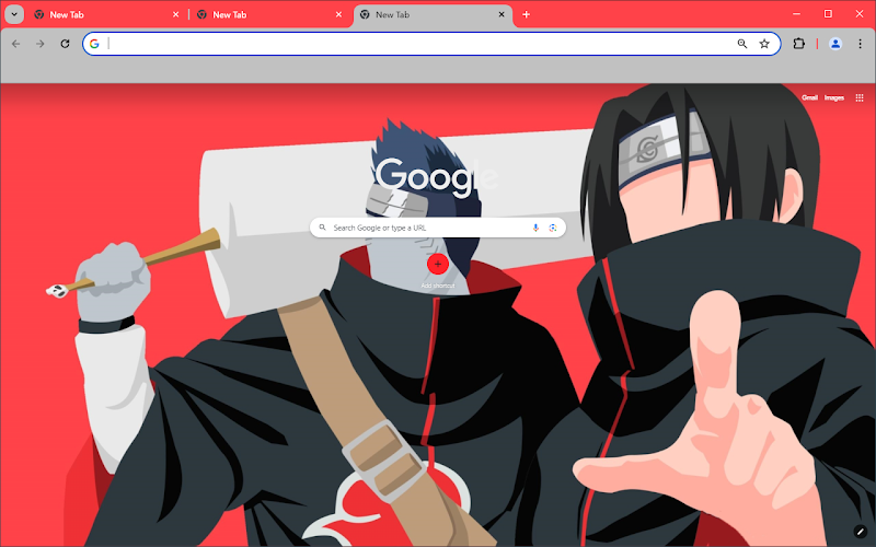 Naruto minimalist theme