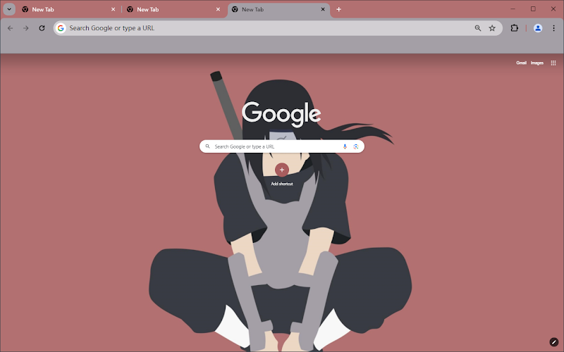 Naruto minimalist theme