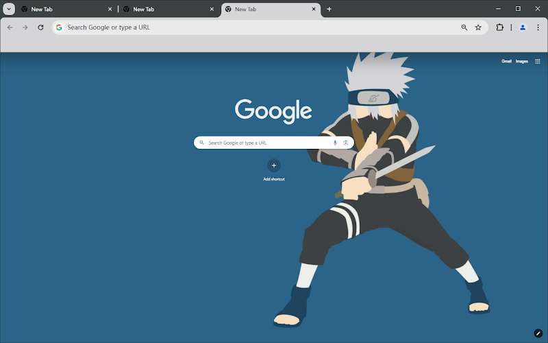 Naruto minimalist theme