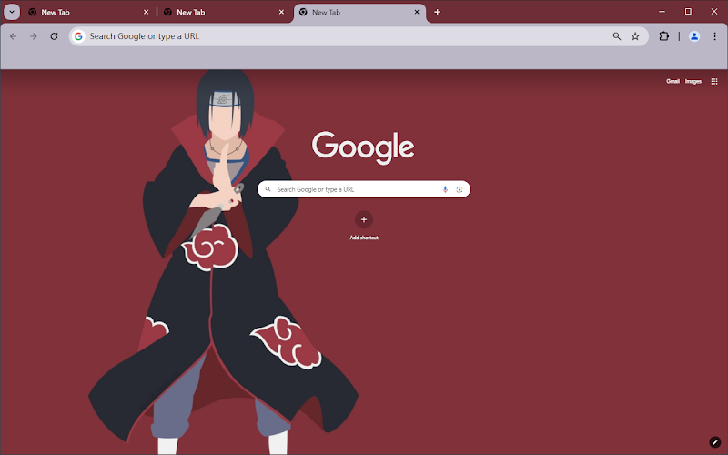 Naruto minimalist theme