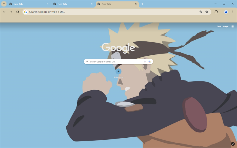 Naruto minimalist theme