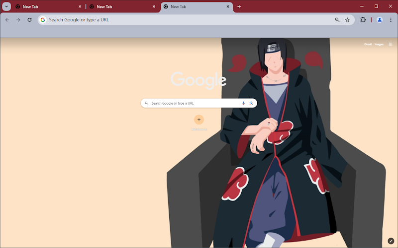 Naruto minimalist theme