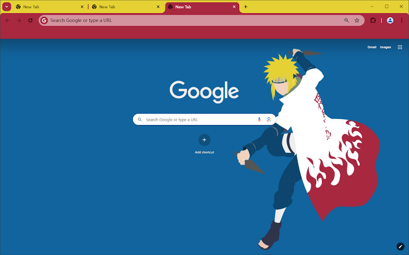 Naruto minimalist theme