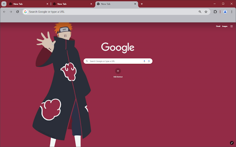 Naruto minimalist theme