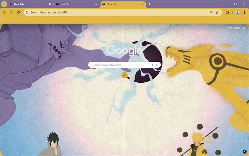 Naruto minimalist theme