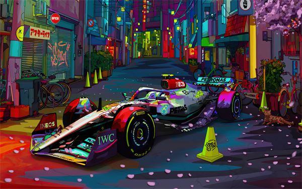 F1 Mercedes benz Team Theme