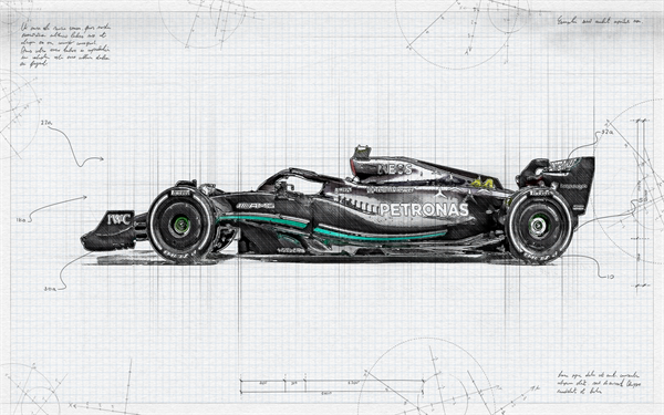 F1 Mercedes benz Team Theme